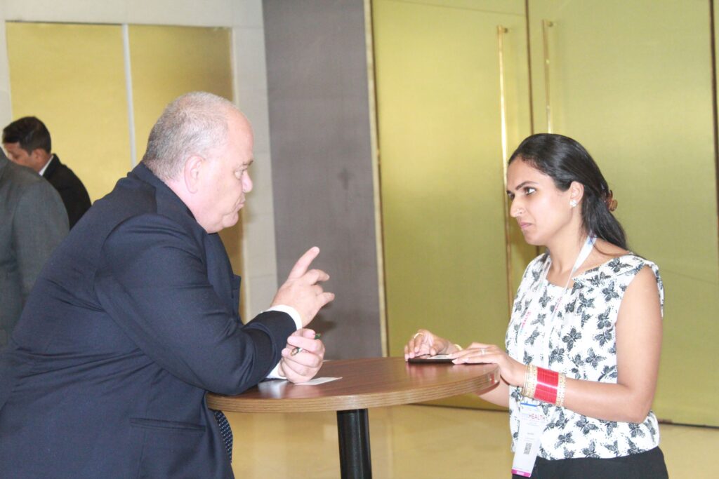 Jacky Ovadia and Anu Kohli at InnoHEALTH 2019 Jacky Ovadia and Anu Kohli at InnoHEALTH 2019