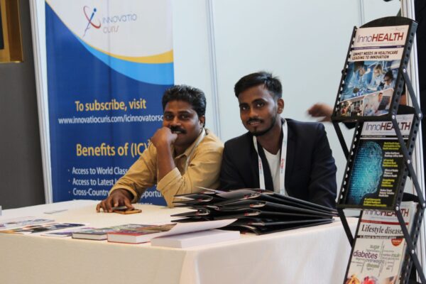 Johny Anthony and Mukesh Prajapati at InnoHEALTH 2019 Johny Anthony and Mukesh Prajapati at InnoHEALTH 2019