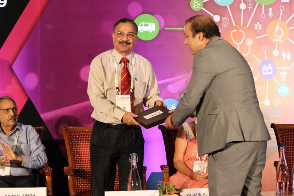 Lt General (Dr) Rajesh Pant & Sachin Gaur at Inaugural session InnoHEALTH2019! Lt General (Dr) Rajesh Pant & Sachin Gaur at Inaugural session InnoHEALTH2019!