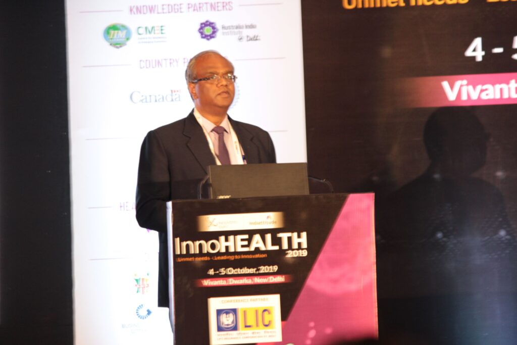 Mohan Krishnan, Keynote at Session 2 InnoHEALTH 2019
