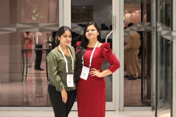 Neha Prakash and Parthvee Jain at InnoHEALTH 2019 Neha Prakash and Parthvee Jain at InnoHEALTH 2019