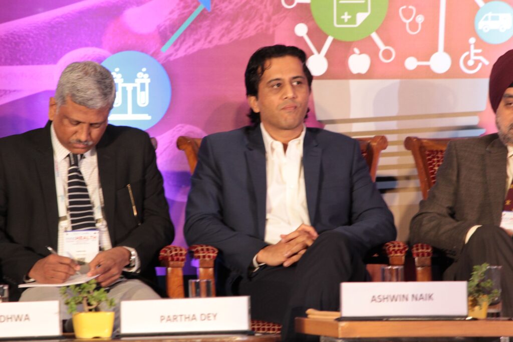 Partha Dey & Dr. Ashwin Naik, Panelists at Session 2 InnoHEALTH 2019 .jpg