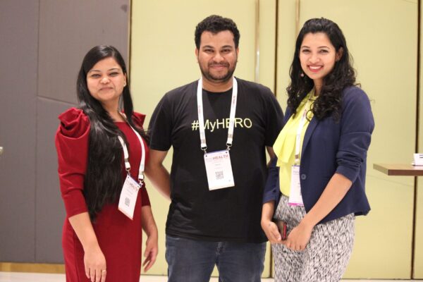 Parthvee Jain, Clarion Smith and Sherlyn Dcosta at InnoHEALTH 2019 Parthvee Jain, Clarion Smith and Sherlyn Dcosta at InnoHEALTH 2019