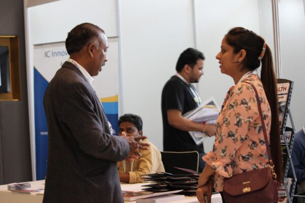 Prof. S. Venkat and Dr. Jasmeet Kaur at InnoHEALTH 2019 Prof. S. Venkat and Dr. Jasmeet Kaur at InnoHEALTH 2019