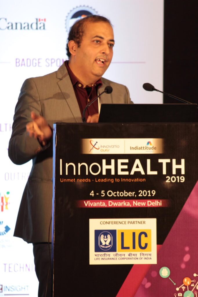 Sachin Gaur at Inaugural session InnoHEALTH2019! Sachin Gaur at Inaugural session InnoHEALTH2019!