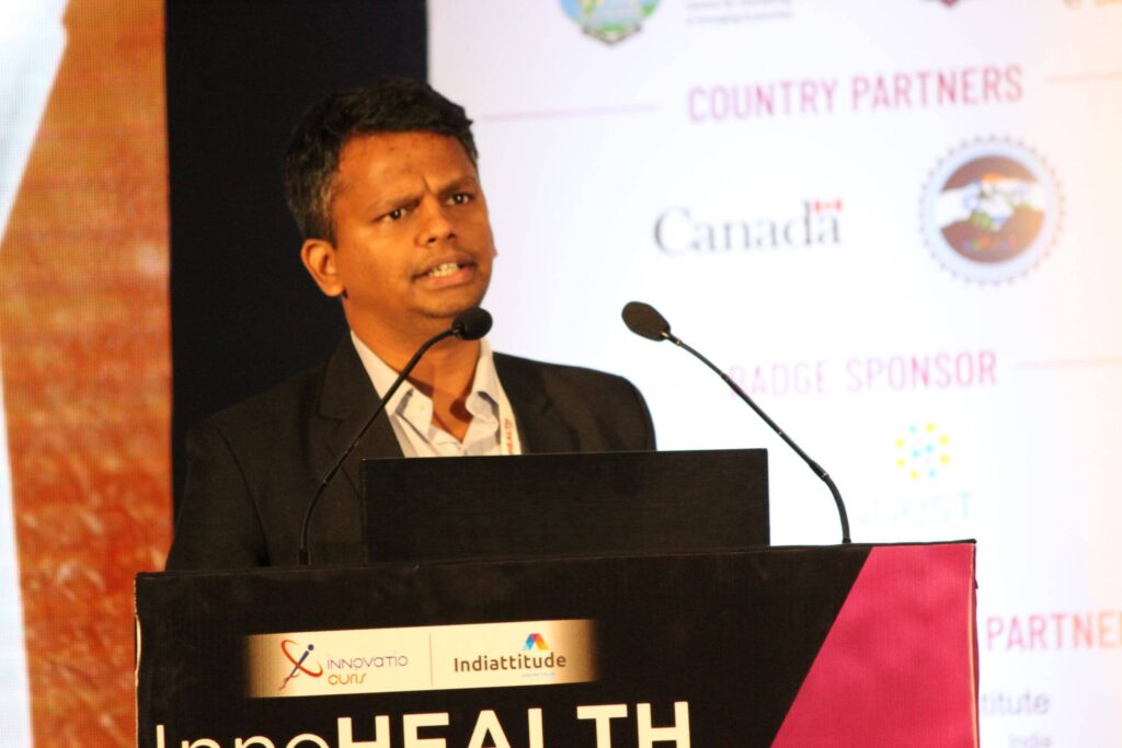 Saiprasad Poyarekar at InnoHEALTH 2019 Saiprasad Poyarekar at InnoHEALTH 2019