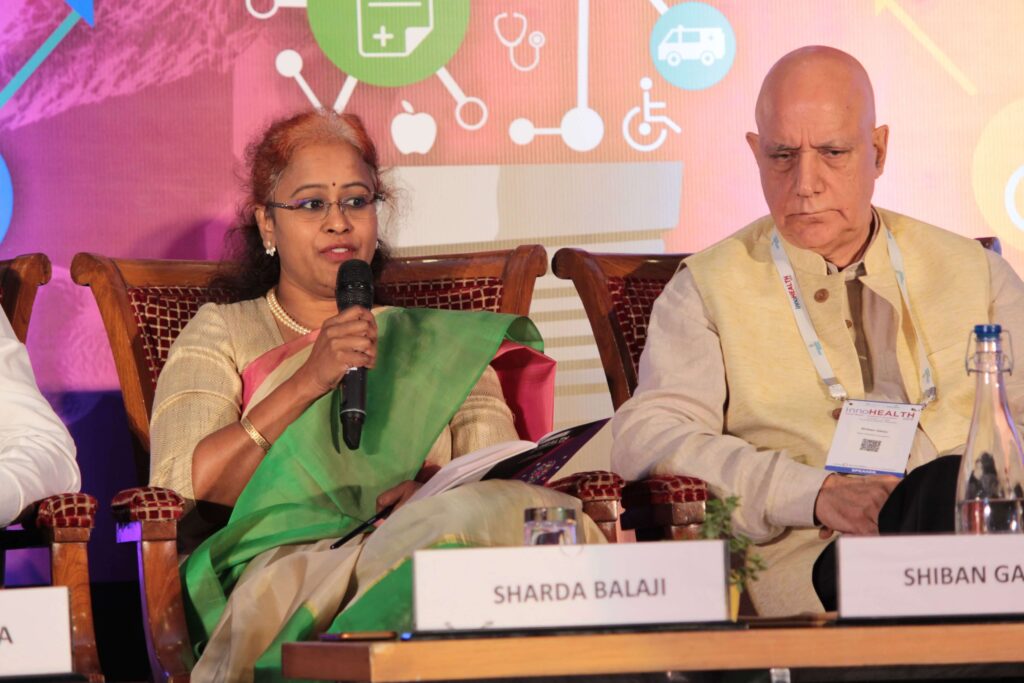 Sharda Balaji & Dr. Shiban Ganju, Session 7 at InnoHEALTH 2019 Sharda Balaji & Dr. Shiban Ganju, Session 7 at InnoHEALTH 2019