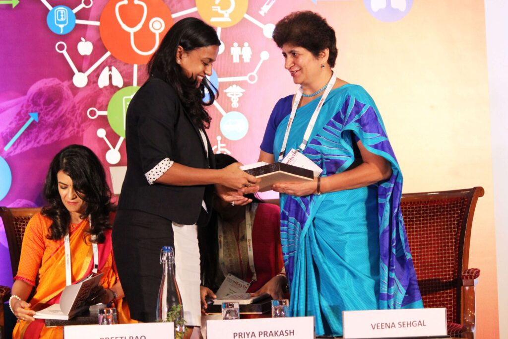 Shriya Sethi & Veena Sehgal at Session 4 InnoHEALTH 2019 Shriya Sethi & Veena Sehgal at Session 4 InnoHEALTH 2019