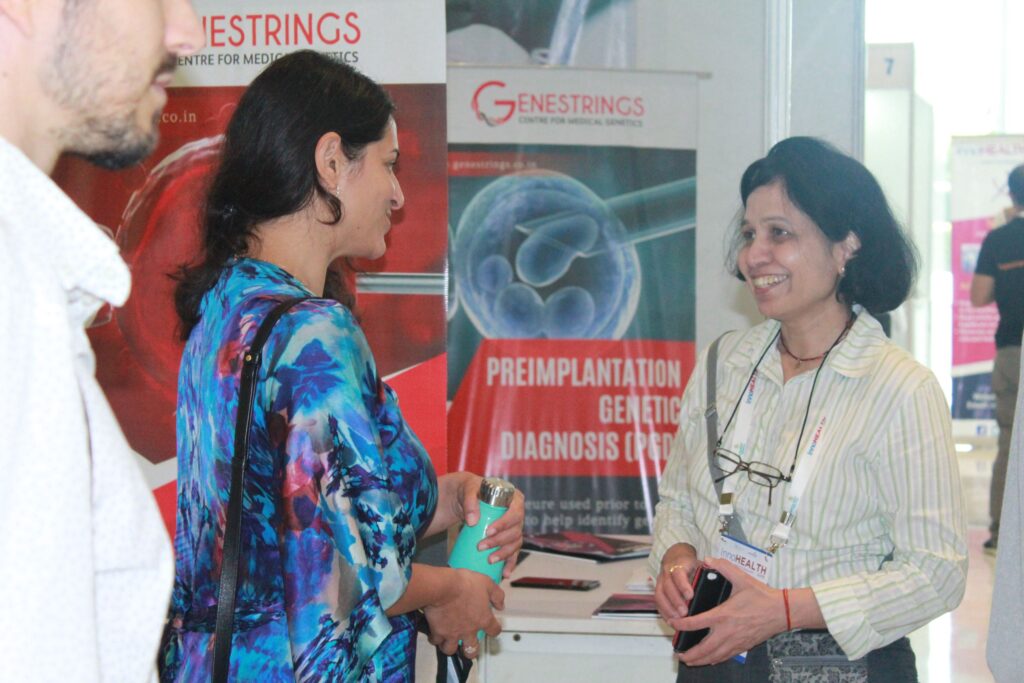 Tanya Spisbah and Veena Sehgal at InnoHEALTH 2019