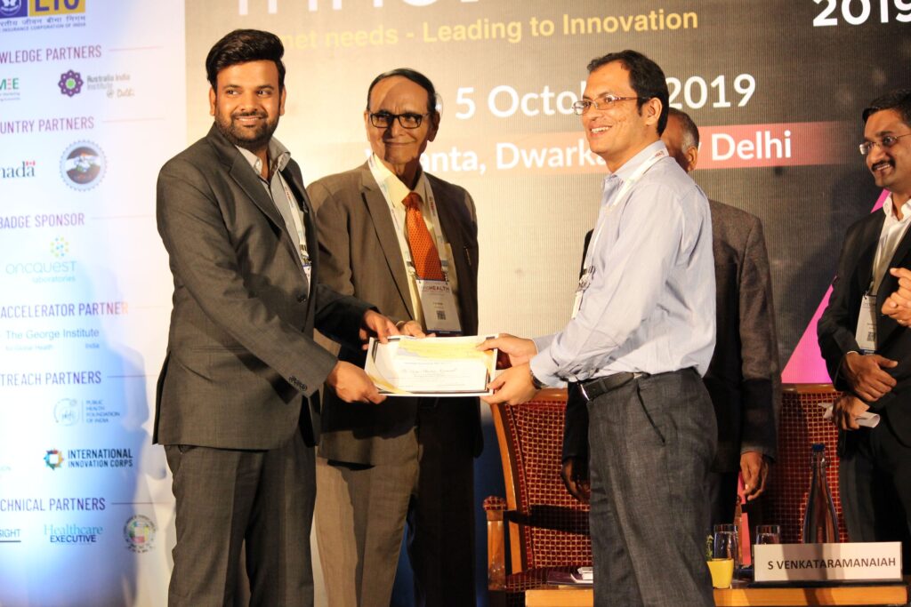 Vijay Shankar Kumawat at InnoHEALTH 2019 Vijay Shankar Kumawat at InnoHEALTH 2019