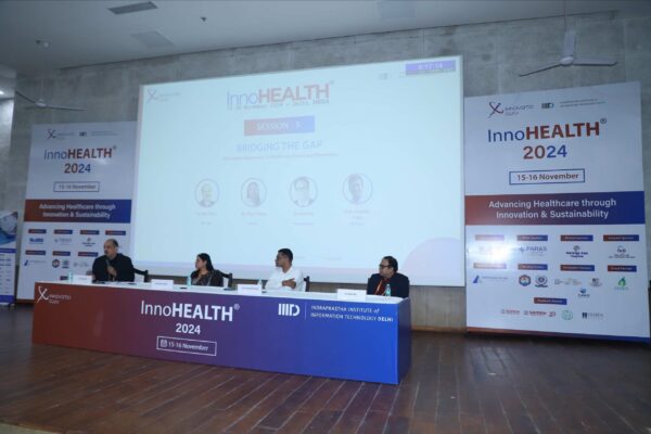 1. BRIDGING THE GAP session in progress at InnoHEALTH 2024 1. BRIDGING THE GAP session in progress at InnoHEALTH 2024