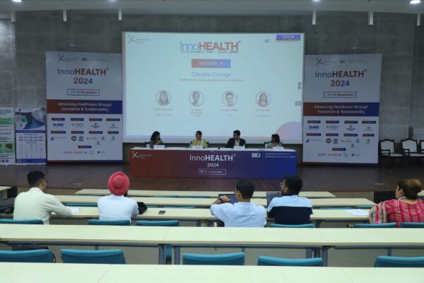 1. Climate Change session in progress at InnoHEALTH 2024 1. Climate Change session in progress at InnoHEALTH 2024