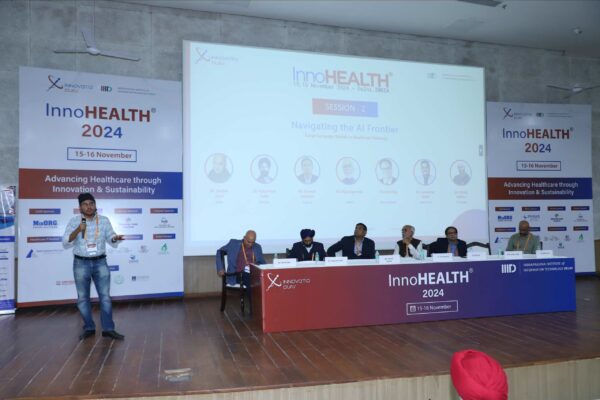 12. Dr. Suvrankar Datta from AIIMS Delhi speaking at the Large Language Models in Healthcare Delivery panel at InnoHEALTH 2024-2 12. Dr. Suvrankar Datta from AIIMS Delhi speaking at the Large Language Models in Healthcare Delivery panel at InnoHEALTH 2024-2