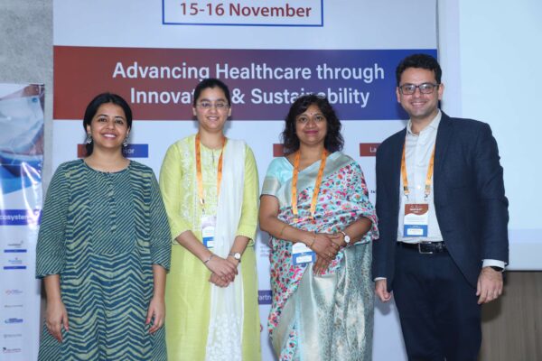13. Dr. Sarah Iqbal Hyder, Dr. Jasprit Kaur Dhanjal, Dr. Ankit Mutreja and Dr. Tanu Jindal in Climate Change panel at InnoHEALTH 2024-3 13. Dr. Sarah Iqbal Hyder, Dr. Jasprit Kaur Dhanjal, Dr. Ankit Mutreja and Dr. Tanu Jindal in Climate Change panel at InnoHEALTH 2024-3