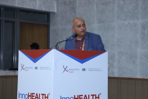 13. Sachin Gaur from InnovatioCuris speaking in the inaugural session at InnoHEALTH 2024 13. Sachin Gaur from InnovatioCuris speaking in the inaugural session at InnoHEALTH 2024
