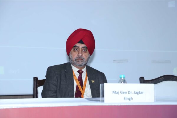 14. Maj Gen Dr. Jagtar Singh, VSM [Veteran] from AHA India in the inaugural session at InnoHEALTH 2024-2