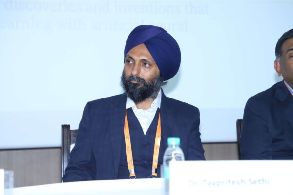 17. Dr. Tavpritesh Sethi from IIIT Delhi at the Large Language Models in Healthcare Delivery panel at InnoHEALTH 2024 17. Dr. Tavpritesh Sethi from IIIT Delhi at the Large Language Models in Healthcare Delivery panel at InnoHEALTH 2024