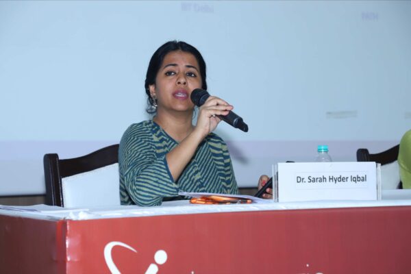 2. Dr. Sarah Iqbal Hyder speaking in Climate Change session at InnoHEALTH 2024-2 2. Dr. Sarah Iqbal Hyder speaking in Climate Change session at InnoHEALTH 2024-2
