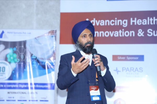 2. Dr. Tavpritesh Sethi from IIIT Delhi speaking at the Large Language Models in Healthcare Delivery panel at InnoHEALTH 2024-5 2. Dr. Tavpritesh Sethi from IIIT Delhi speaking at the Large Language Models in Healthcare Delivery panel at InnoHEALTH 2024-5