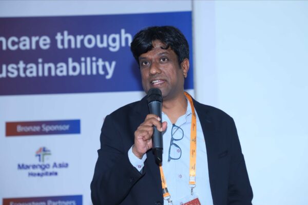 2. Dr. Vasanth Venugopal from Carpl.ai speaking at CNNs to Foundation Models, Vision-Language Models, and LLMs session at InnoHEALTH 2024 2. Dr. Vasanth Venugopal from Carpl.ai speaking at CNNs to Foundation Models, Vision-Language Models, and LLMs session at InnoHEALTH 2024