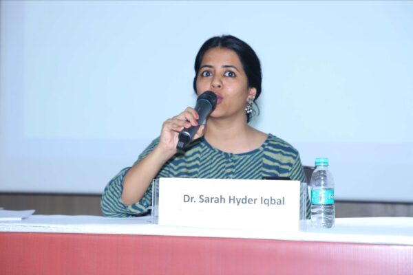 3. Dr. Sarah Iqbal Hyder speaking in Climate Change session at InnoHEALTH 2024 3. Dr. Sarah Iqbal Hyder speaking in Climate Change session at InnoHEALTH 2024