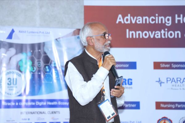 6. Dr. Vijay Agarwal from CAHO speaking speaking at the Large Language Models in Healthcare Delivery panel at InnoHEALTH 2024-7 6. Dr. Vijay Agarwal from CAHO speaking speaking at the Large Language Models in Healthcare Delivery panel at InnoHEALTH 2024-7