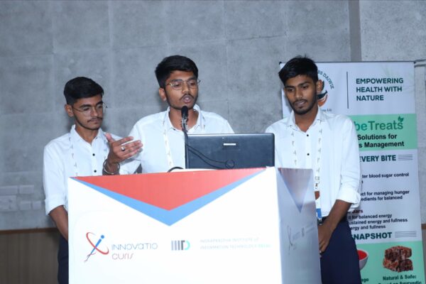 Rishabh Ranjan Jha and team from NIT Raipur presenting at the Young Innovator_s Award session at InnoHEALTH 2024-3 Rishabh Ranjan Jha and team from NIT Raipur presenting at the Young Innovator_s Award session at InnoHEALTH 2024-3
