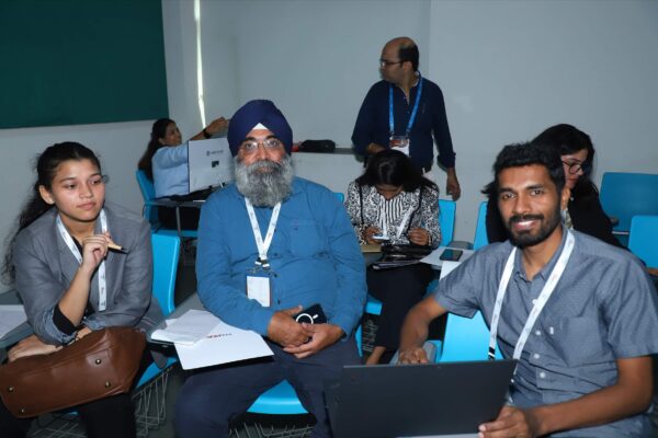 Participants of the workshop on building conversational AI at InnoHEALTH 2024-8