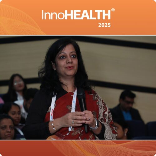 Dr. Deeksha from audience asking question from the panelist