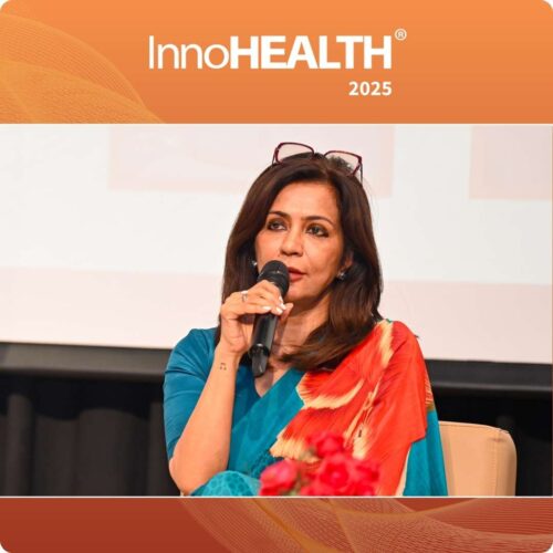 Dr. Devlina Chakravarty speaking during the Inaugural Session – The Resilient Health Future