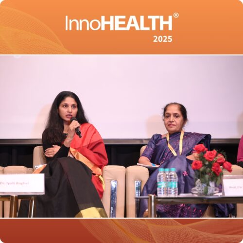 Dr. Jyoti Baghel speaking during Challenge to Change_ Reframing Clinical Realities in Nursing session
