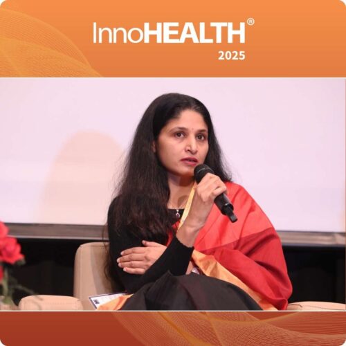 Dr. Jyoti Baghel speaking during the Challenge to Change_ Reframing Clinical Realities in Nursing session