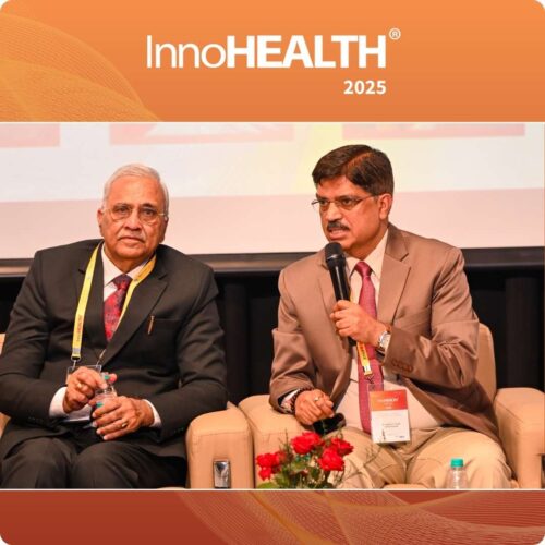 Dr. Sanjeev K Singh speaking during the Inaugural Session – The Resilient Health Future