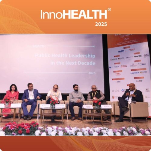 Dr. Tapan Shah moderating during the Public Health Leadership in the Next Decade session