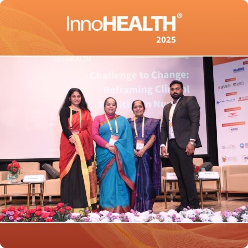 L to R - Dr. Jyoti Baghel, Lt. Col. Sandhya V Nair, Prof. Dr. Raminder Kalra, Mr. Arun G S