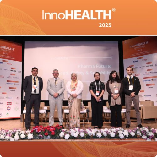 (L to R) - Mr. Sneh Kumar Singh,Mr. Namit Joshi, Dr. Sangeeta Sharma, Ms. Sakshi Narang, Ms. Meenal Bhatt ,Dr. Rajiv Sharma