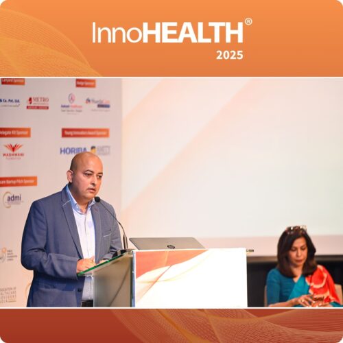 Mr. Sachin Gaur giving the Welcome address during an Inaugural session