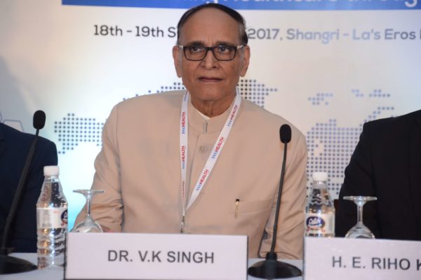 Dr V K Singh - Inaugural speaker at InnoHEALTH 2017