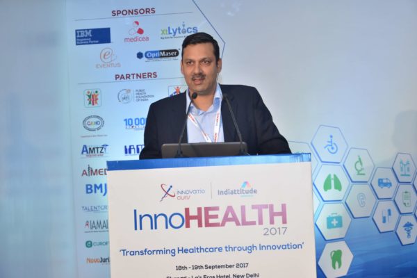 Dr Sandeep Bhalla - Moderator of session 5 at InnoHEALTH 2017
