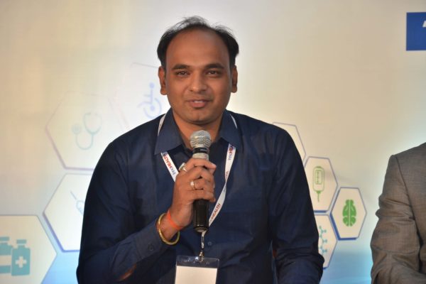 Dr Pranav Kumar Gupta sharing his views on Public Health and Biotech at InnoHEALTH 2017