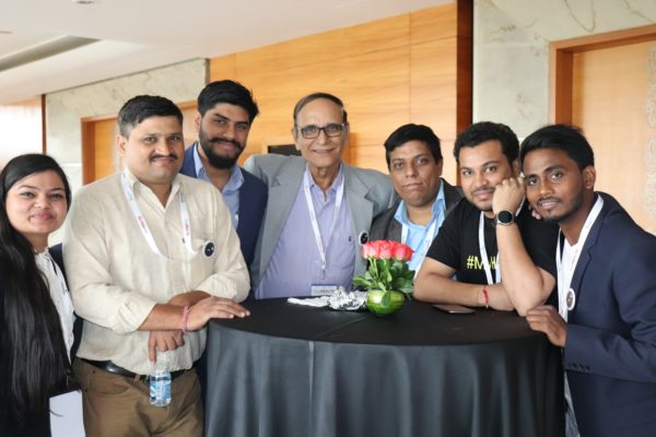 15. (L-R)Parthvee Jain, Mayank Kumar Singh, Dhruv Singh, VK Singh, Sanjay Gaur, Clarion Smith and Mukesh Kumar Prajapati at InnoHEALTH 2018