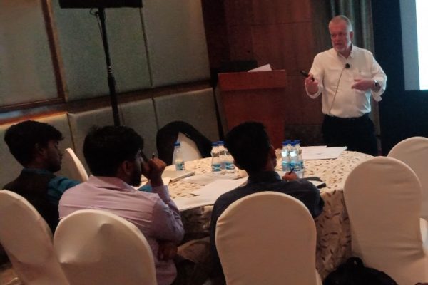 3. Master class on innovations in healthcare by Paul Lillrank in progress - InnoHEALTH 2018