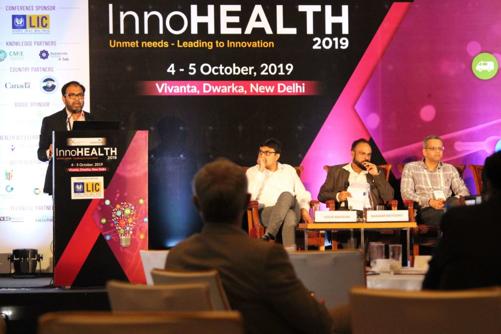 Dr. Amit Raj, Session 8 at InnoHEALTH 2019