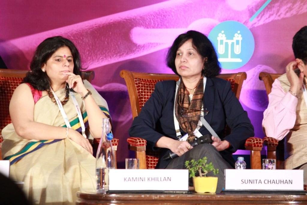 Dr. Kamini Khillan & Dr. Sunita Chauhan at Session 3 InnoHEALTH 2019