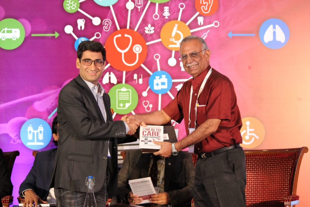 Dr. Naveen Nishchal & Dr. Sanjiv Kumar at Session 2 InnoHEALTH 2019