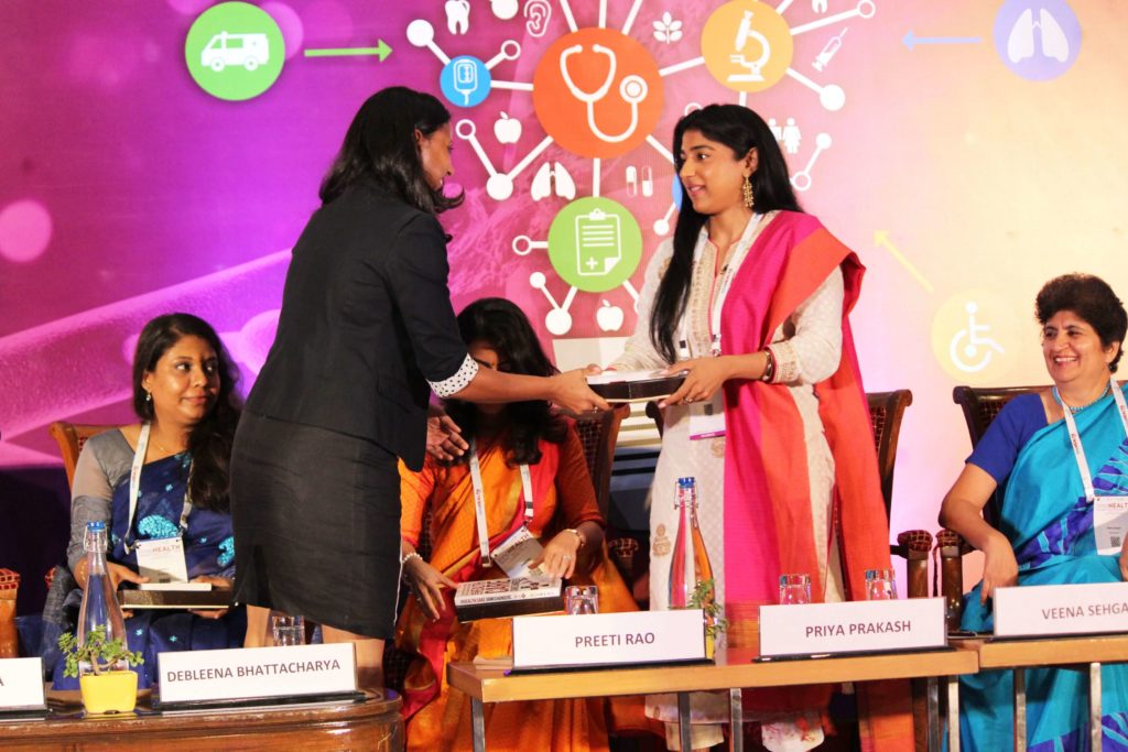 Shriya Sethi & Priya Prakash at Session 4 InnoHEALTH 2019