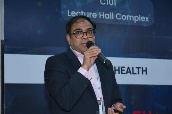 2. Dr Amit Raj presenting in Digital Health Services for Non Communicable Diseases - Preventive Health Care session @ InnoHEALTH 2022