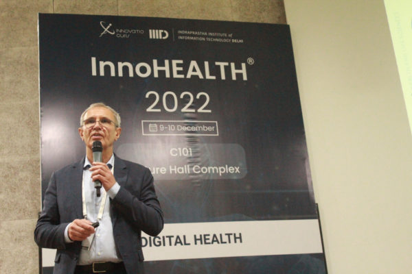 2. Dr. Jaanus Pikani presenting in Invited talks on Digital Health Implementation - Case Studies session @ InnoHEALTH 2022