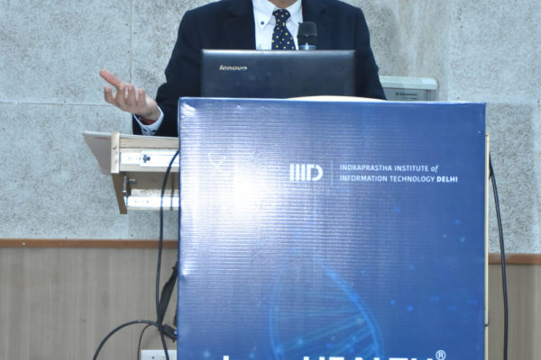 2.Dr. Harsh Mahajan delivering keynote address in AI - SaMD implementation challenges and opportunities session @ InnoHEALTH 2022