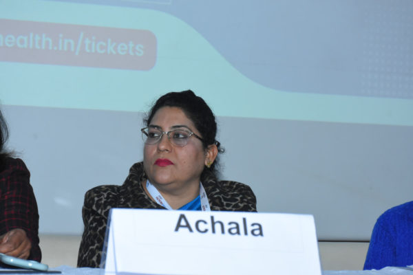 Ms Achalla in Preparing Indian Healthcare workers for Digital Services session @ InnoHEALTH 2022